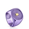 Oursin mauve silver Seal