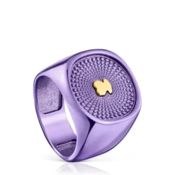 Oursin mauve silver Seal