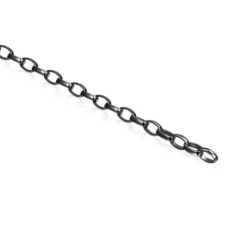 Oval Dark Silver Hold Bracelet