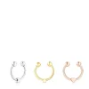 Pack of tricolored steel TOUS Basics septum Rings