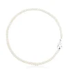 Pearl Sweet Dolls Necklace with Silver