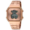 Pink IP Steel D-Bear SQ Watch