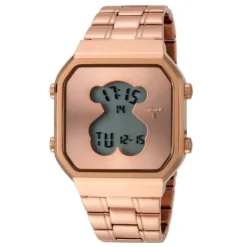Pink IP Steel D-Bear SQ Watch