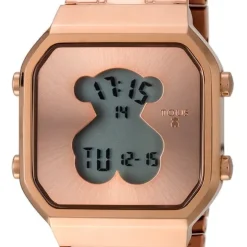 Pink IP Steel D-Bear SQ Watch
