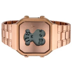 Pink IP Steel D-Bear SQ Watch