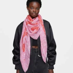 Pink modal Scarf Kaos Mini Evolution