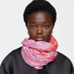 Pink modal Scarf Kaos Mini Evolution