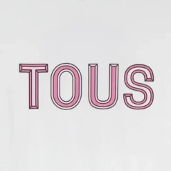 Pink short-sleeved T-shirt TOUS Bear Faceted M