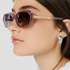Pink Sunglasses Pale Oval