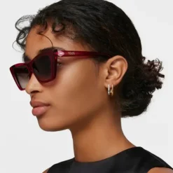 Pink Sunglasses TOUS Logo Color Block