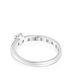 Platinum solitaire Ring with brilliant-cut, laboratory grown diamond Les Classiques LGD