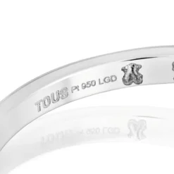 Platinum solitaire Ring with pear-cut, laboratory grown diamond Les Classiques LGD