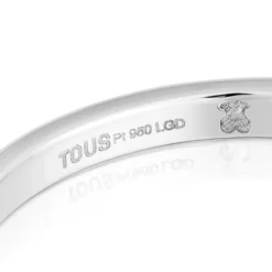 Platinum solitaire Ring with brilliant-cut, laboratory grown diamond Les Classiques LGD