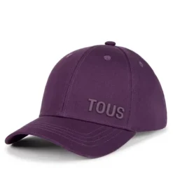Purple Cap TOUS Logo Metal