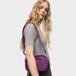 Purple Reporter crossbody bag TOUS Miranda Soft New