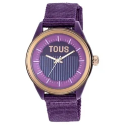 Purple solar-powered Analogue watch Vibrant Sun