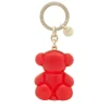 Red half Keychain Bold Bear