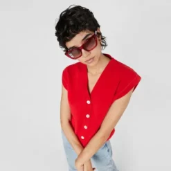 Red Sunglasses Transparent