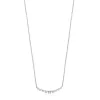 Riviere Necklace in White gold with Diamonds