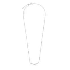 Riviere Necklace in White gold with Diamonds