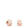 Rose Silver Vermeil Sweet Dolls bear Earrings