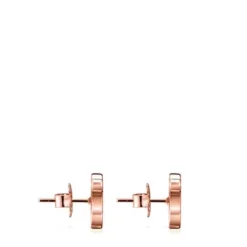 Rose Silver Vermeil Sweet Dolls bear Earrings
