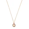 Rose Vermeil Silver Camille Necklace with Spinels