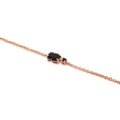 Rose Vermeil Silver Erma Bracelet