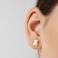 Rose Vermeil Silver Sweet Dolls Earrings