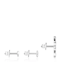 Set of Silver Fragile Nature Earrings