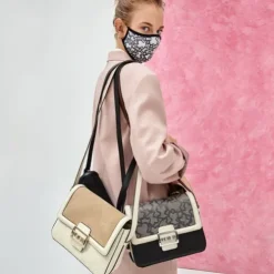 Shelby khaki mask with cover