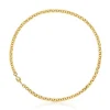 Short 40 cm Necklace with 18kt gold plating over silver TOUS MANIFESTO