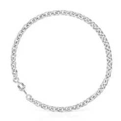 Short 45 cm silver Necklace TOUS MANIFESTO