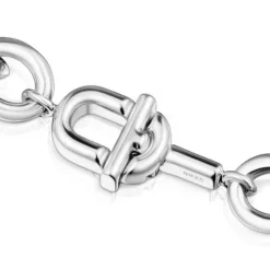 Short 45 cm silver Necklace TOUS MANIFESTO