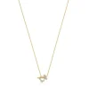 Short gold and diamond bear Necklace I-Bear