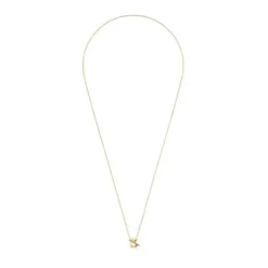 Short gold bear Necklace I-Bear