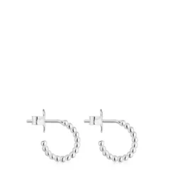 Short 10 mm silver ball Hoop earrings TOUS Basics