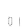Short 18.2 mm silver Hoop earrings TOUS Basics