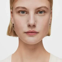 Short 8 mm silver Hoop earrings TOUS Basics