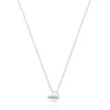 Short silver bear Necklace I-Bear