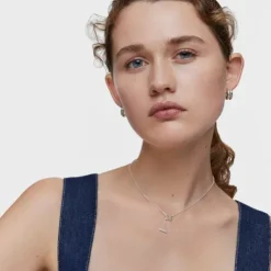 Short silver bear Necklace I-Bear