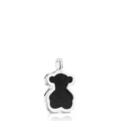 Silver and faceted onyx TOUS Color Pendant