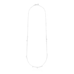 Silver and pearl TOUS Cool Joy Necklace with charms