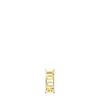 Silver and silver vermeil Earcuff Logo