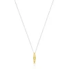 Silver and silver vermeil Lure Necklace