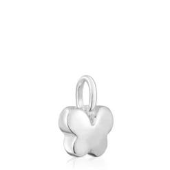 Silver Bold Motif butterfly Pendant