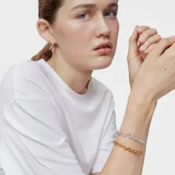 Silver Chain bracelet TOUS Basics