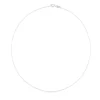 Silver Choker with oval rings measuring 45 cm TOUS Chain