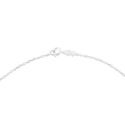 Silver Choker with oval rings measuring 45 cm TOUS Chain