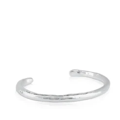 Silver Duna Tube Bracelet